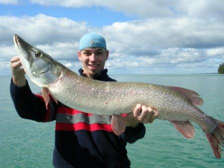 Master Angler Northern Pike,Nootin Resort, Clearwater  Lake The Pas, Manitoba, Canada